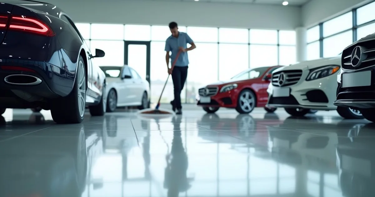 Car Dealership Cleaning